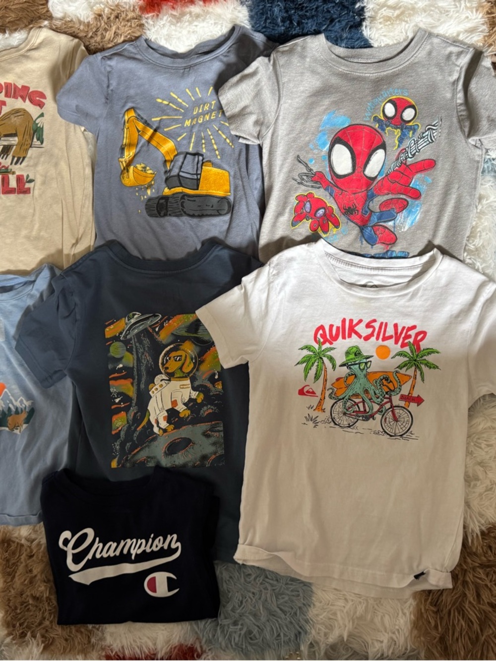 5t short sleeve shirt bundle